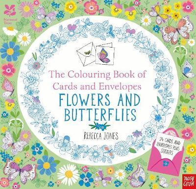 National Trust: The Colouring Book of Cards and Envelopes - - Rebecca Jones