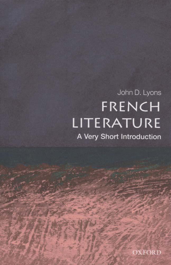 French Literature: A Very Short Introduction - John D Lyons