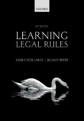 Learning Legal Rules - James Holland