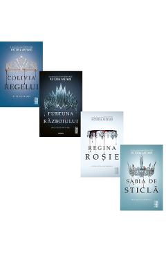 Pachet Regina rosie. 4 carti - Victoria Aveyard