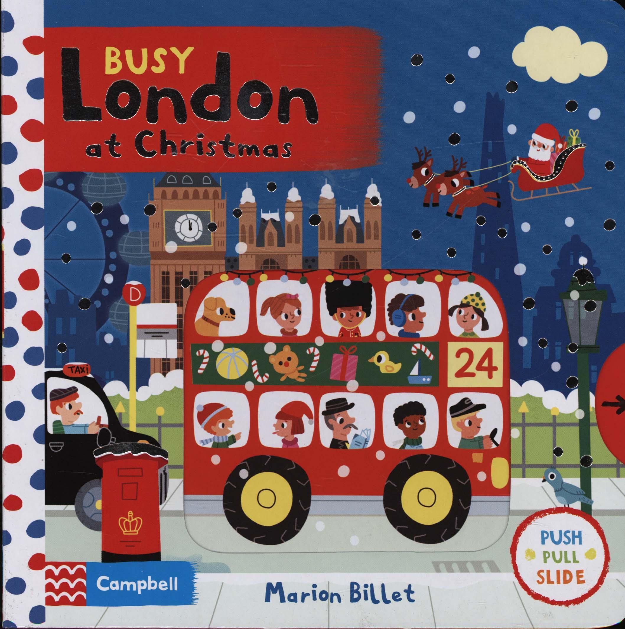Busy London at Christmas - Marion Billet