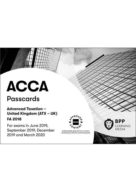 ACCA Advanced Taxation FA2018 -  