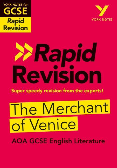 York Notes for AQA GCSE (9-1) Rapid Revision: The Merchant o -  