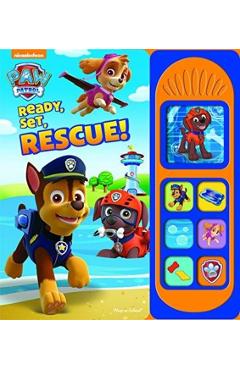 Paw Patrol Ready Set Rescue Sound Book -