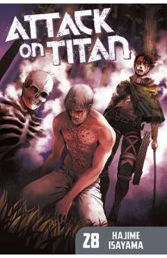 Coperta cărții 'Attack On Titan 28 - Hajime Isayama'