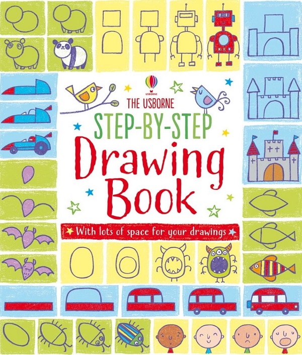 Step-by-Step Drawing Book - Fiona Watt