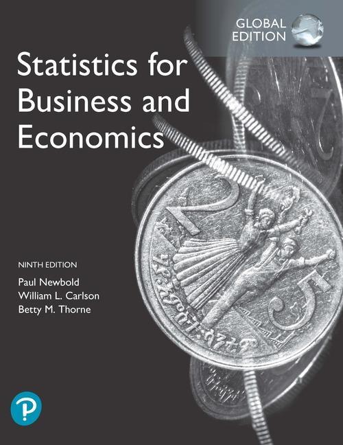 Statistics for Business and Economics, Global Edition - Paul Newbold