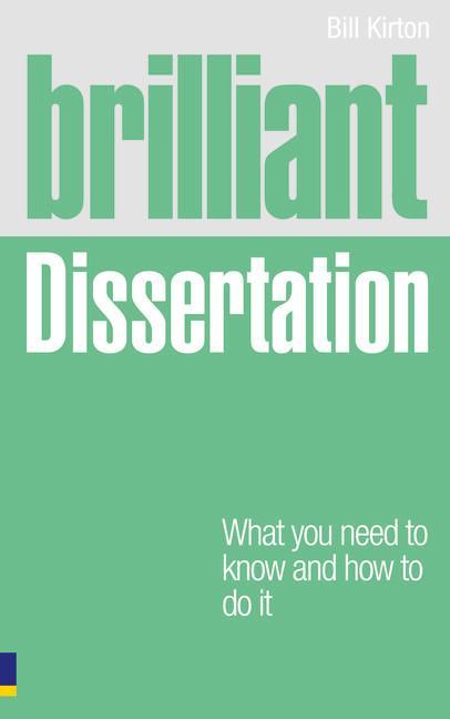 Brilliant Dissertation - Bill Kirton