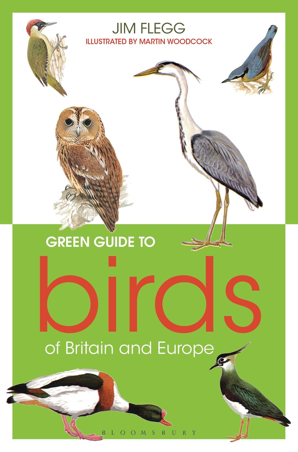 Green Guide to Birds Of Britain And Europe - Jim Flegg