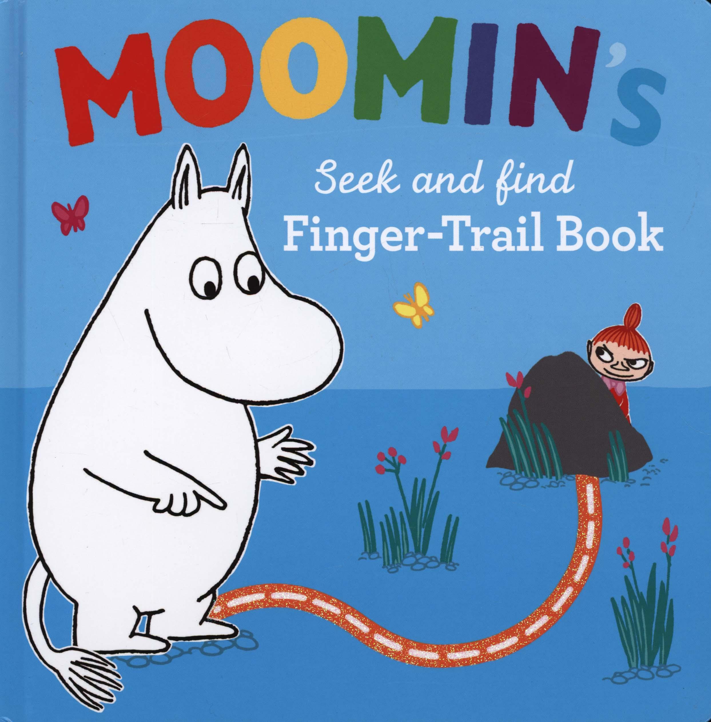 Moomin's Seek and Find Finger-Trail book - Tove Jansson