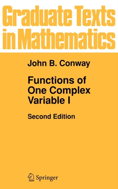 Functions of One Complex Variable I - J. B. Conway