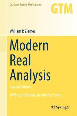 Modern Real Analysis - William P Ziemer