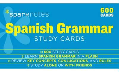 Spanish Grammar SparkNotes Study Cards - SparkNotes Editors 
