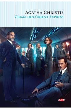 Coperta cărții 'Crima din Orient Expres - Agatha Christie'