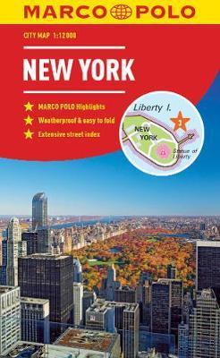 New York Marco Polo City Map - pocket size, easy fold, New Y -  
