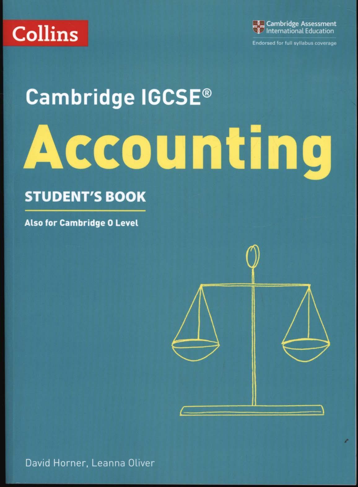 Cambridge IGCSE (TM) Accounting Student's Book - David Horner