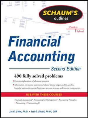 Schaum's Outline of Financial Accounting 2 Ed. - Jae Shim