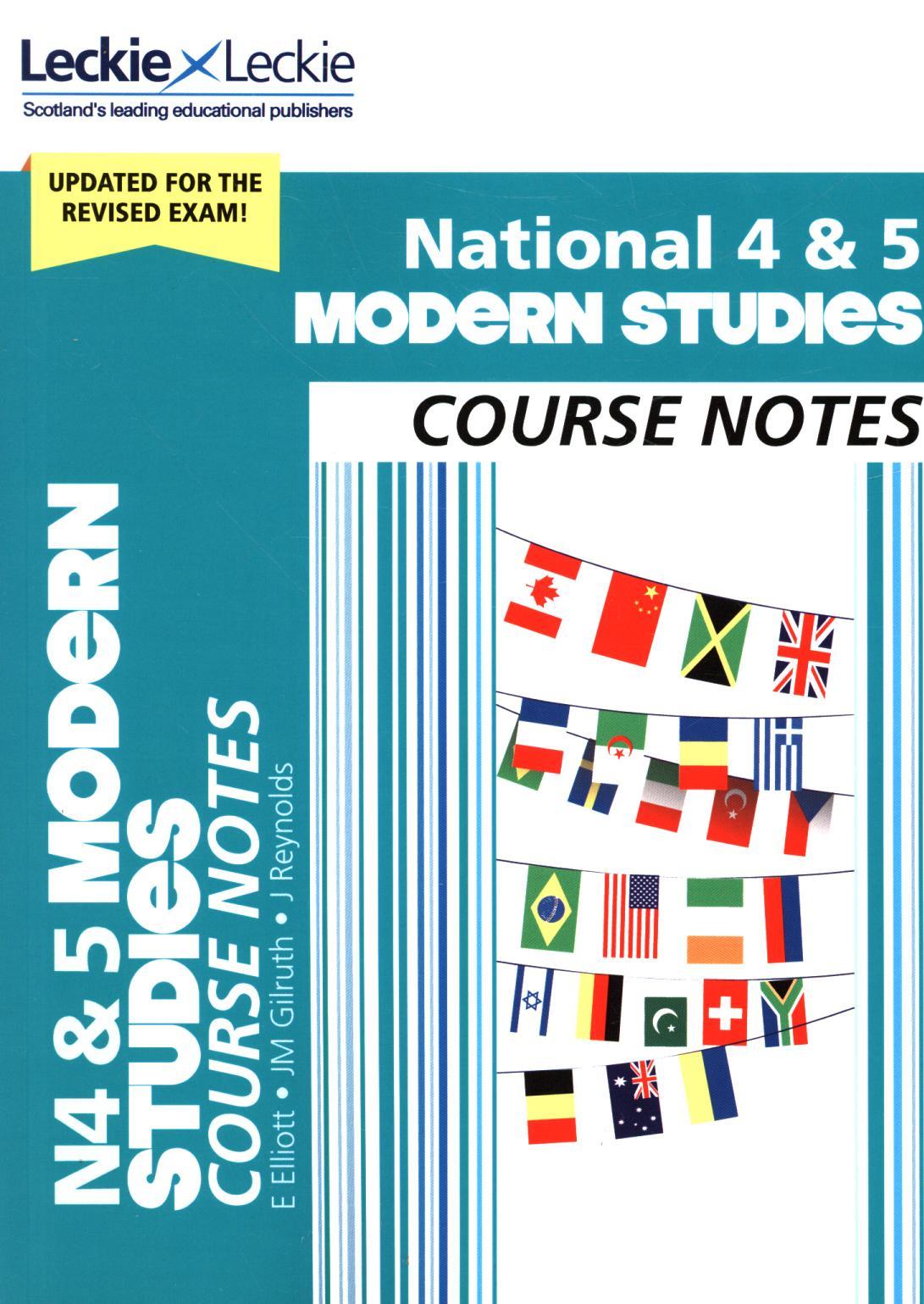 National 4/5 Modern Studies Course Notes for New 2019 Exams - Elizabeth Elliott