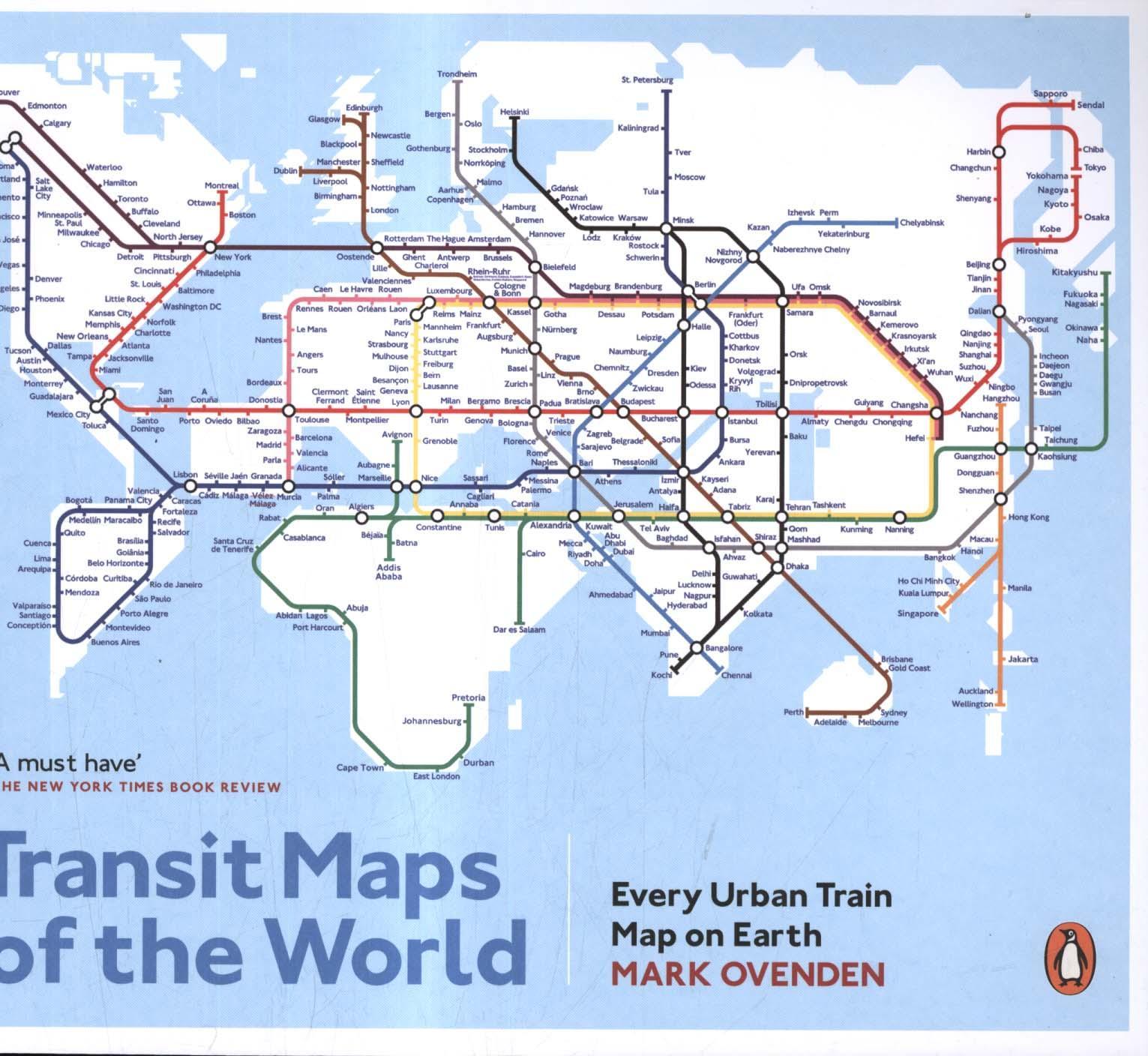 Transit Maps of the World - Mark Ovenden