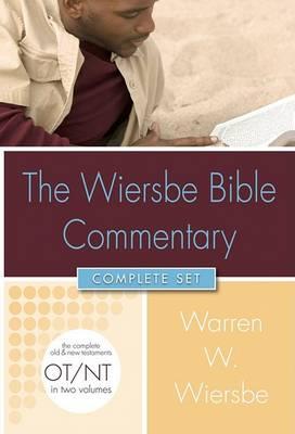 Wiersbe Bible Commentary 2 Vol Set W/CD ROM - Warren W Wiersbe