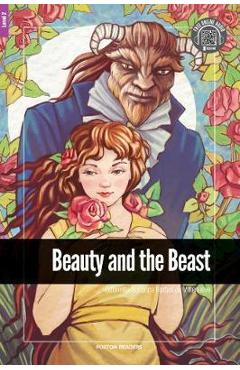 Coperta cărții 'Beauty and the Beast - Foxton Reader Level-2 (600 Headwords - Gabrielle-Suzanna Barbot de Villenueve'