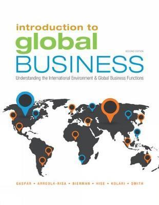 Introduction to Global Business - Julian E Gaspar