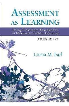 Coperta cărții 'Assessment as Learning - Lorna M Earl'