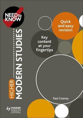 Need to Know: Higher Modern Studies - Kirk Bizley