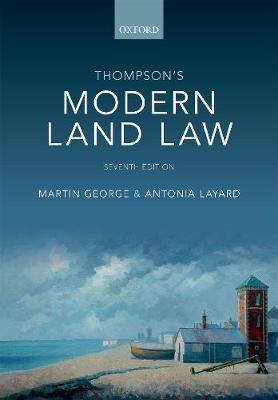 Thompson's Modern Land Law - Martin George
