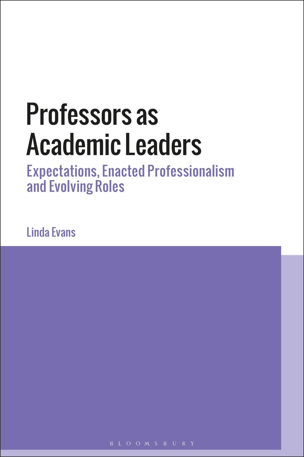 Professors as Academic Leaders - Linda Evans