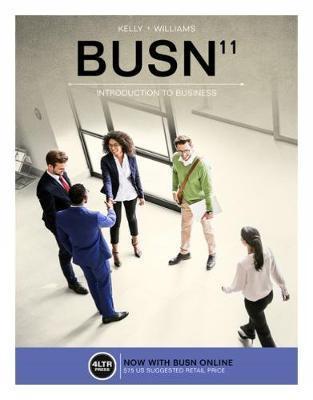BUSN (with MindTap Business, 1 Term (6 Months) Printed Acces - Marcella Kelly
