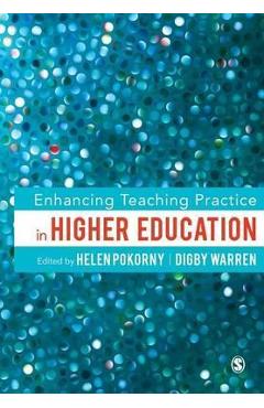Coperta cărții 'Enhancing Teaching Practice in Higher Education - Helen Pokorny'