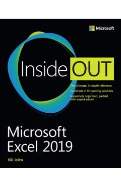 Microsoft Excel 2019 Inside Out - Bill Jelen