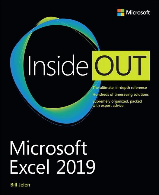 Microsoft Excel 2019 Inside Out - Bill Jelen