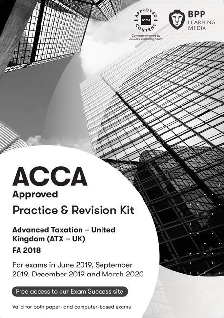 ACCA Advanced Taxation FA2018 -  