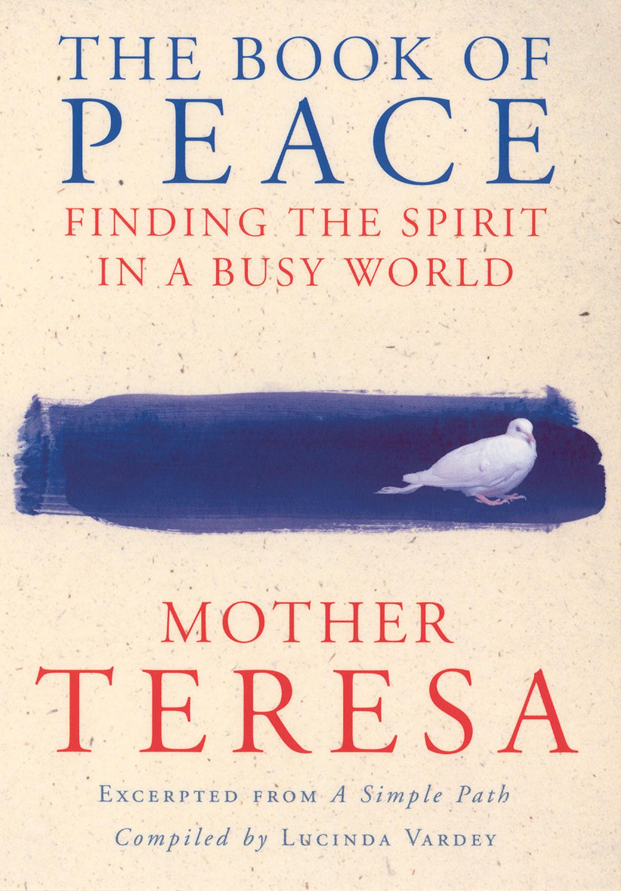Book Of Peace - Mother Teresa
