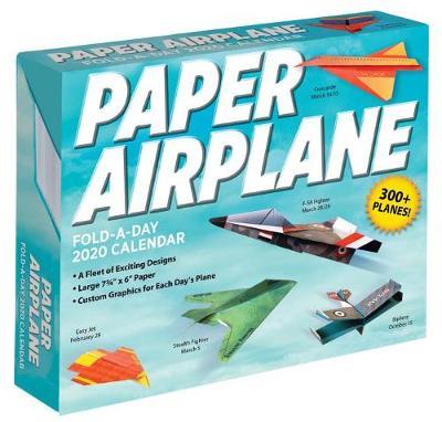 Paper Airplane Fold-a-Day 2020 Activity Calendar -  