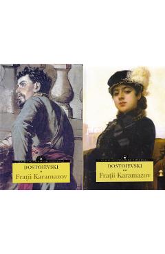 Coperta cărții 'Fratii Karamazov Vol.1+Vol.2 - Dostoievski'