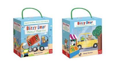 Bizzy Bear Book and Blocks set - Benji Davies