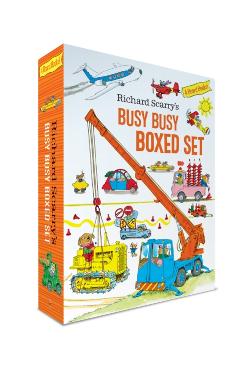 Coperta cărții 'Richard Scarry's Busy Busy Boxed Set - Richard Scarry'