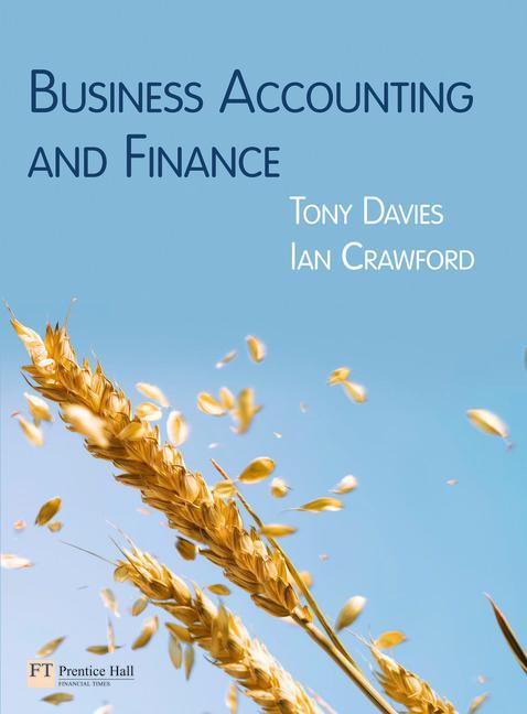 Business Accounting and Finance - Tony Davies