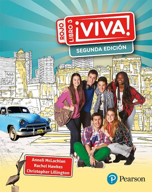 Viva 3 rojo Segunda edicion student book -  