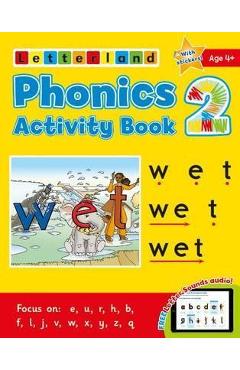 Coperta cărții 'Phonics Activity Book 2 - Lisa Holt'