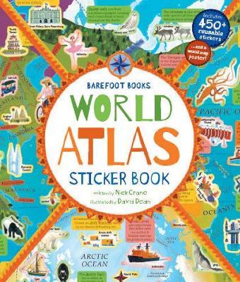 World Atlas Sticker Book -  
