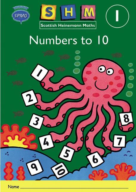 Scottish Heinemann Maths 1: Number to 10 Activity Book 8 Pac -  