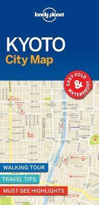 Lonely Planet Kyoto City Map -  