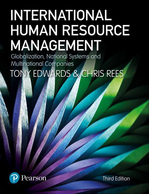 International Human Resource Management - Tony Edwards