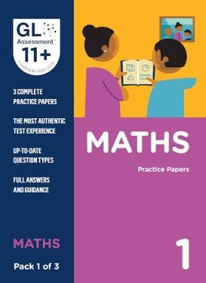 11+ Practice Papers Maths Pack 1 (Multiple Choice) -  