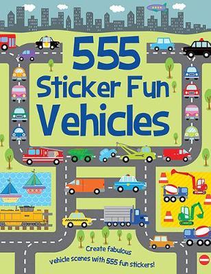 555 Sticker Fun Vehicles - Susan Mayes