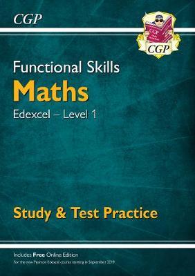 New Functional Skills Edexcel Maths Level 1 - Study & Test P -  